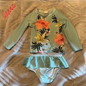 Infant carters swim suit 2 piece